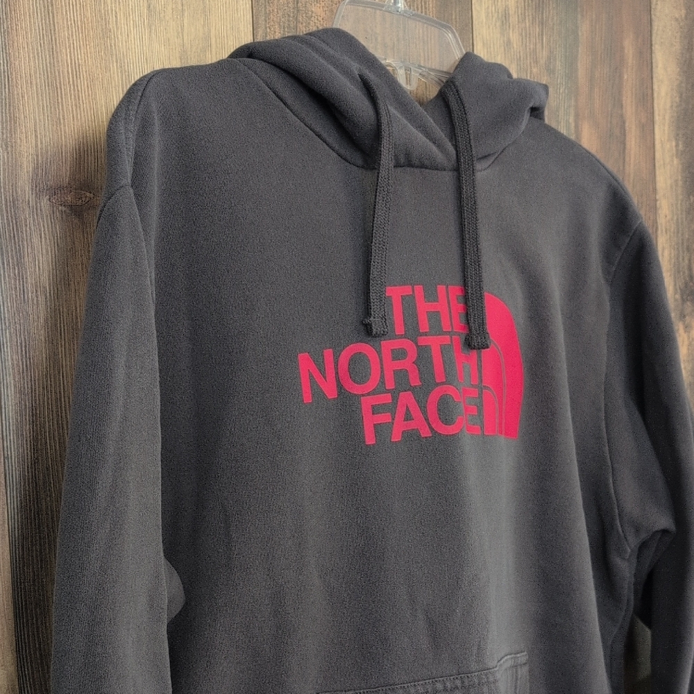 The North Face Men's Dark Gray Hoodie L              C692